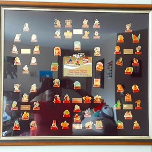 1984 DISNEYWORLD 15TH ANNIVERSARY PIN SET(VERYRARE